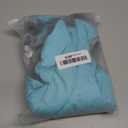 EMUST Reversible Waterproof Dog Puffer Vest - Warm Fleece Coat with Laser Fabric Splicing, Snow Jacket for Small Puppies & Pets, Grey, M