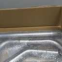 2.5'' Mild Steel Custom Exhaust Kit Tubing Mandrel Bend Pipe Straight & U-Bend 16 Gauge Universal 8PCS