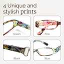 Gaoye 4.0 Readers for Women, Blue Light Blocking Reading Glasses, Stylish Reading Glasses for Women in 4 Patterns
