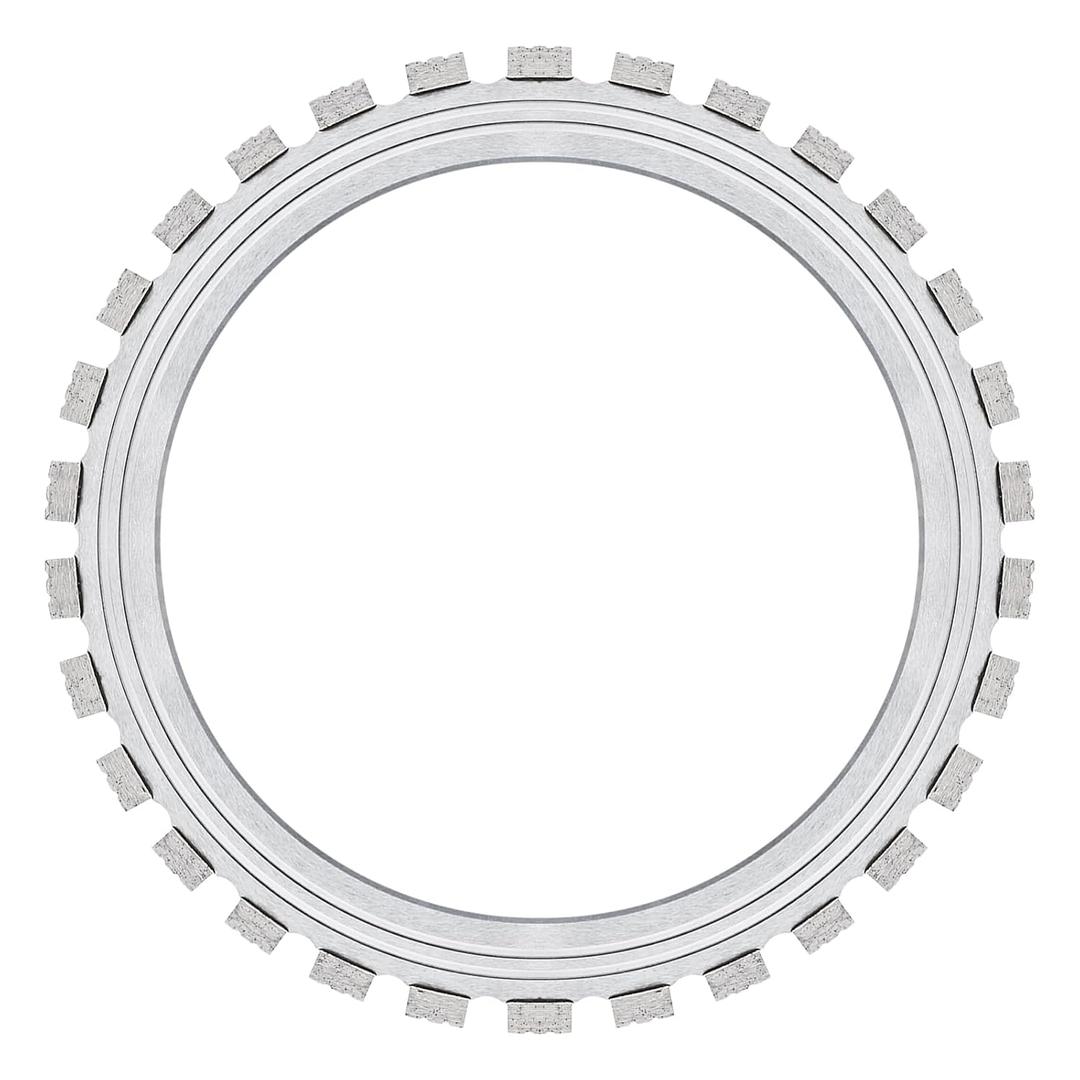 16in Concrete Circular Saw Blade, Ring-Shaped Concrete Cutting Machine Accessory, Suitable for Wood, Bricks, Aluminum, and Reinforcing Bars