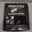 Relxitl Garden Hose, Flexible Water Hose, Ultra Lightweight Non-Expanding hose with 10 Function Sprayer, Leak proof, Pressure Resistant for Yard, Outdoor (Black, 50FT)