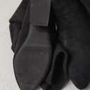 Modatope  Women Over the Knee Boots Thigh High Suede Block Winter Low Above Flat Long OTK Comfort Pointed toe 5.5