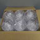 supernal 7oz Clear Dessert Cups,60 Pack Plastic Dessert Cups Serves 60 Guests,Ice Cream Cups Disposable,Clear Plastic Appetizer Cups Peferct for Desserts Cocktails Fruit Parfait Trifle Mousse Pudding