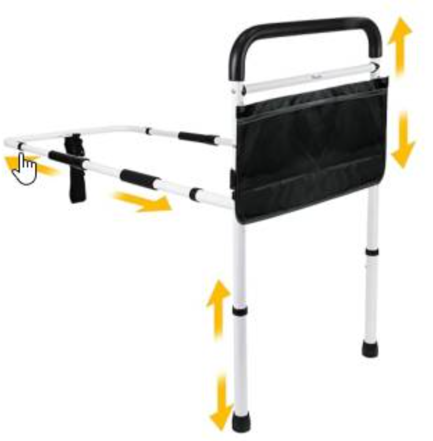 Vaunn Bed Assist Rail Handle -M876N-ARWH-APVM black&white