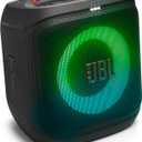 JBL PartyBox Encore Essential 2 - Portable Battery-Powered Party Speaker with AI Sound Boost, Up to 15 Hours of Play time, IPX4 Splash Proof, and Multi-Speaker Connection by Auracast (Black)