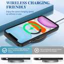 OOK Floral case for iPhone 11 Case, Cute Sunflower Floral Blooms Design Soft TPU Shockproof Protective for Women Girls Phone Cover - Black Flower