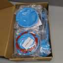 E-cowlboy Door Handle Cover Inserts+Tailgate Handle Cover+Recess Guard for 2007-2018 Jeep Wrangler JK JKU Sports Sahara Freedom Rubicon Unlimited Exterior Accessories (Light Blue 15PCS)