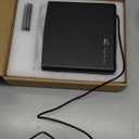 Portable CD Player for Car, External Car CD Player for Auto Truck, with USB and Bluetooth Connectivity, Lossless Sound Quality, Plug and Play