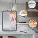 Titanium Cutting Board - New Titanium Cutting Boards for Kitchen Double Sided Non Toxic Titanware Cutting Board, Ideal Charcuterie & Chopping for Meat, Cut Easy Clean Chopping Board (14"L x 10"W)