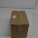 HyeFlora Artificial Faux Hanging White Flowers Plants Basket for Outdoor Outside Christmas Winter Decor, Fake UV Resistant Realistic Morning Glory Flowers for Porch Home Balcony Yard Patio Decoration