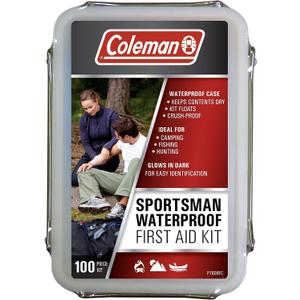 Coleman Sportsman Waterproof First Aid Kit - 100 Pieces