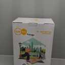 Turbo Bee 16 OZ 200 Sets Clear Plastic Cups with Strawless Sip Lids, To Go Crystal Clear Disposable Plastic Cups with Lids for Iced Coffee, Smoothies, Soda, Lemonade, Cold Beverage