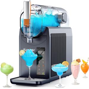 Slushie Machine,Slushy Machine for Home,Frozen Drink Maker for Home,6 One-Touch Programs, Self-Cleaning,No Ice Needed,Makes Milkshakes,Margaritas, Smoothies,Frozen Cocktails,and More