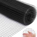 GAOMON Hardware Cloth 1/4 Inch, Chicken Wire Fencing 23 Gauge, 24" X 50' Galvanized Wire Mesh Roll, Raised Garden Bed Supports Wire Mesh Fence - Prevent Snakes, Raccoons, Foxes