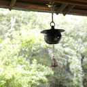 DOITOOL Bell Wind Chime Accessories 20Pcs Small Alloy Bells for DIY Crafts Vintage Bronze Jingle Bells for Home Decor Pet Collar and Holiday Decorations