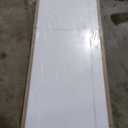 BARNSMITH 28x80 in 2-Panel White Primed Molded Door Slab, Shaker Style Paintable Hollow Core Interior Door Panel, for Swing, Pocket, Sliding Door, Durable and Lightweight, No Assembly Required