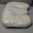 Letter Pillow Decorative Throw Cushion, Plush Lambswool Initial Design, Huggable Stuffed Cushion for Bedroom, Sofa (E)