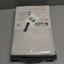 100% Blackout Shield Full Blackout Curtains for Bedroom 84 inch Length 2 Panels Set, Clip Rings/Rod Pocket Faux Linen Black Out Curtains for Living Room, Thermal Insulated, 50Wx84L, Beige