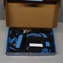 Dog Lift Harness for Medium Male Dogs Friendly, 2 in 1 Detachable Support Harness, Full Body Dog Carrying with 4 Handles for Old/Disabled/Joint Injuries Dogs (Black, Medium)