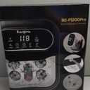 Collapsible Foot Spa Electric Rotary Massage, Foot Bath with Heat, Bubble,Temp Control, and 24 Motorized Shiatsu Massage Balls, Pedicure Foot Spa Tub for Stress Relief (Black)