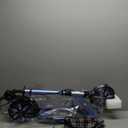 Commuter Adult Scooter 300 lbs Capacity, Big Wheels Scooters, Sport Folding Kick Scooter for Kids 10 Years and up, 4 Adjustable Levels, Bearing ABEC 9, 15 lbs (Blue)