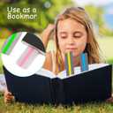 Guided Reading Strips/Colored Overlay/Highlight Strips/Highlighter/Bookmark/Assorted Colors Help with Dyslexia for Children and Teacher Supply Assistant (96 Pack)