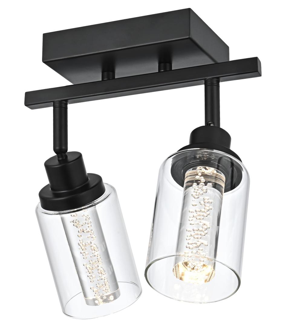 MELUCEE 3 Lights LED Track Lighting Kit Ceiling, 5-Color Temperature