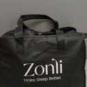 ZonLi Weighted Blanket for Adults (60"x80", 17lbs, Dark Grey) Queen Size High Breathability Cooling Heavy Blanket, Soft Material with Premium Glass Beads, All-Season, Easy Care