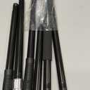 PBHEPJ 24 Inchs Push Broom Outdoor Heavy Duty, Shop Broom with 60" Long Handle for Cleaning Outdoor or Indoor Tile, Garage, Shop, Deck, Concrete, Wood, Stone, Patio Floor, 2 Pack