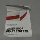 Door Draft Stopper, 32Ft Cuttable Door Sweep for Exterior Interior Doors,Weather Stripping, Block Draft Dust, Noise Insulation,Draft Guard 2" W x 32' L