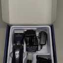 oneisall Quiet Cat Clippers for Matted & Long Hair, 2-Speed Cordless Pet Shaver Grooming Kit for Cats, Small Dogs & Animals (Blue)