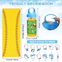 Hosuly 12 Pcs Baseball Cooling Towels Golf Football Sports Cooling Towel Baseball Party Favors Breathable Portable Ice Towel Bulk Fast Drying Microfiber, 32 x 12 in for Sport Team Birthday Gift