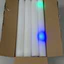 AWANG 12 Pcs Glow Sticks With 3 Modes Colorful Flashing Glow In The Dark Party Supplies Multicolor Bulk LED Foam Glow Sticks For Wedding Raves Sporting Events Glow Party Birthday Camping Concert