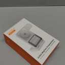 4 in 1 Wireless Charging Station for Multiple Devices,15W Foldable Wireless Charger Stand with Time,Compatible with iPhone12-15 Series, Apple Watch, AirPods - Gifts for Men &Women(NO Adapter)