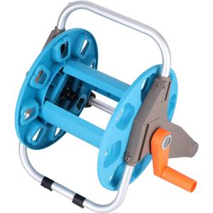 Garden Trolley, Gardening Waterpipe Cart Garden Hose Winder Hose Reel Storage Car Washer Tool for 30m Hose
