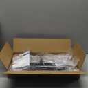 Industrial 6-Lights Semi Flush Mount Ceiling Light, Farmhouse Close to Ceiling Light Fixture, Modern Kitchen Sputnik Chandelier for Bedroom, Bathroom, Dining Room, Living Room, Matte Black