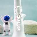 Inspirational Keychain for Women Confirmation Gifts for Teen Girls Motivational Friendship Gift for Besties Daughter Niece Sister Mothers Day Easter Birthday Graduation Present for Her