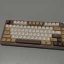 AULA F75 75% Wireless Mechanical Keyboard, Hot Swappable Creamy Keyboard, Pre-lubed Linear Switches, 2.4GHz/Type-C/BT5.0, RGB Backlit Gaming Keyboards(White&Brown)