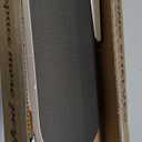 Tripod Easel TV Stand for 43-65" TVs, Height-Adjustable Swivel Corner Floor TV Stand with Wooden Tray, VESA 400x400 LCD/LED/OLED Compatible, Minimalist White