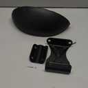 Backrest Universal Bike Back Rest for Electric Bicycles Safety Rear Rest Pad Black