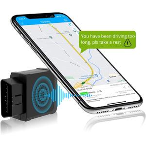 2 x 4G OBD GPS Tracker for Vehicle, 16PIN Real-Time Car Tracking Device | Over-speed GEO Fence Alert for Car, Truck -Low Cost Subscription