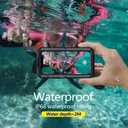 seacosmo Waterproof Case for iPhone 11 Pro Max, Strong Dust-Proof with Built-in Screen Protector Drop Protection Shock Absorption Case Cover for iPhone 11 Pro Max(6.5 Inch), Black