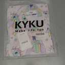 KYKU 80s Costume 90s Clothes Hawaiian Shirt for Men Button Down Shirts Short Sleeve Retro Disco Outfits (XX-Large)