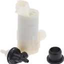 ACROPIX Windshield Washer Pump with Grommet Windshield Washer Fluid Pump Fit for Honda CR-V 2007-2011 Windshield Wiper Pump No.76806SMAJ01 - Pack of 1