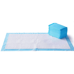 Basics LeakProof Dog and Puppy Potty Training Pee Pads with QuickDry 5Layer Surface, Standard Absorbency, Giant Size, 27.5 x 44 Inch, Blue & White, 40Pack