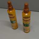 Garnier Whole Blends Hair Honey Milk 450F Heat Protectant Spray, For All Hair Types With Up To 100 Hrs of Frizz Control, 8.5 Fl Oz, 2 Count