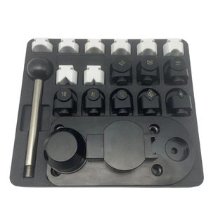 14 Pcs Ring Bending Tool Set for Spoons, Ring Bender Kit, Spoon Rings Maker Machine with Nylon Mold, Ring Making Tool for Spoon Heavy Duty, Ring Measurement Tool for DIY Enthusiasts, Gift