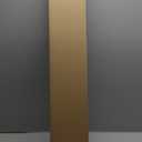 DEZ FURNISHINGS Cordless 2" Faux Wood Blind, 42" W x 60" H, White