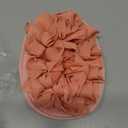 3 Pack Body Sponge Brushes Pouf Mesh Brush Shower Glove with Flower Bath Ball
