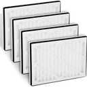 MERV 11 Filter Compatible with 1350/1350IG Air Filtration System, 4 Packs, Trapping 85% Microscopic Dirt to Eliminate Workspace Dust, Boost Air Quality